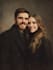 create a couple portrait illustrations