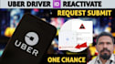 reactivate uber driver, uber eat, spark driver deactivated