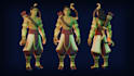 model, rig, and animate stylized 3d game characters