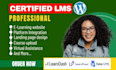 design wordpress lms learndash tutor lms learnpress course website course upload