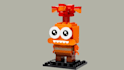 create lego brickheadz moc custom character brick instruction and 3d lego model
