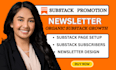 do substack promotion, substack newsletter, substack setup, substack subscribers