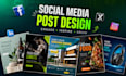 design social media post instagram post facebook post carousel design