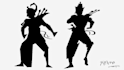 design character sheet for animation game and comics
