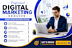 create modern social media post designs
