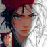 draw anime character art