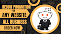 promote ai website link with reddit trend post