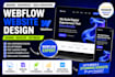 design build and develop a responsive webflow website webflow cms site