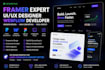 framer, clone, copy, fix, duplicate, edit, saas design, bug cms, figma to framer