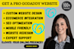 design godaddy website redesign godaddy website on godaddy website builder