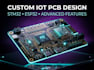 designesp32 stm32 arduino pcb iot hardware schematic embedded system gerber