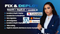 fix build  deploy lovable ai replit base44 bolt supabase web apps
