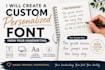 create a custom handwritten font from your handwriting