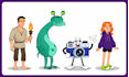 create vector cartoon character ready for  animation and game
