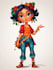 draw 2d game character or 2d game character