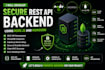 secure nodejs rest API backend