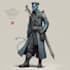 do professional sci fi character for streaming and branding