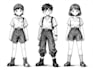 draw a character sketch design