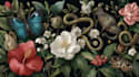 draw an animal and botanical illustration
