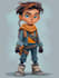 draw 2d game character or 2d game character