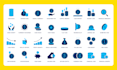 design custom flat icons design for your business