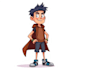 do custom cartoon illustration or character