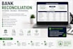 reconcile bank statements and fix accounting errors