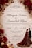 design elegant wedding, and invitation cards