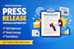 write a compelling press release for business, product or event