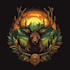 unique and detailed fantasy logo