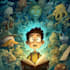 design a creative childrens book cover illustration