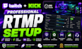 fix obs lag and rtmp connection problems