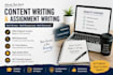 do professional content and academic writing