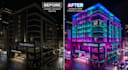 create an ai facade lighting concept for your building