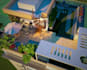 do rooftop terrace landscaping with cad and 3d visualization