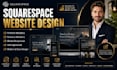 design squarespace portfolio website, build squarespace business website