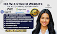fix wix studio website, mobile friendly redesign carrd wix seo fix squarespace