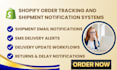 setup shopify order tracking and shipment notification systems