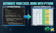 automate excel or data tasks using python