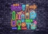 create custom neon logo design