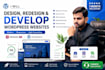 design redesign responsive wordpress website