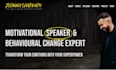 design wix self help coaches website online coaching affirmation coach website