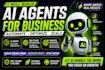 build ai agents for business workflow automation and task management apps