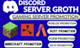 discord advertising, discord server promotion, fivem, minecraft server promotion