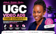 create authentic female testimonial and review ugc video ads