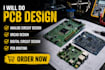 do pcb design, analog circuit design, orcad,digital circuit design, pcb routing