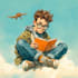 create pirate cartoon book cover