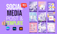 design professional instagram posts for your skincare brand