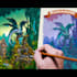 draw a fantasy illustration