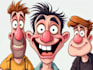 paint a professional goofy, hilarious custom character with insane personality